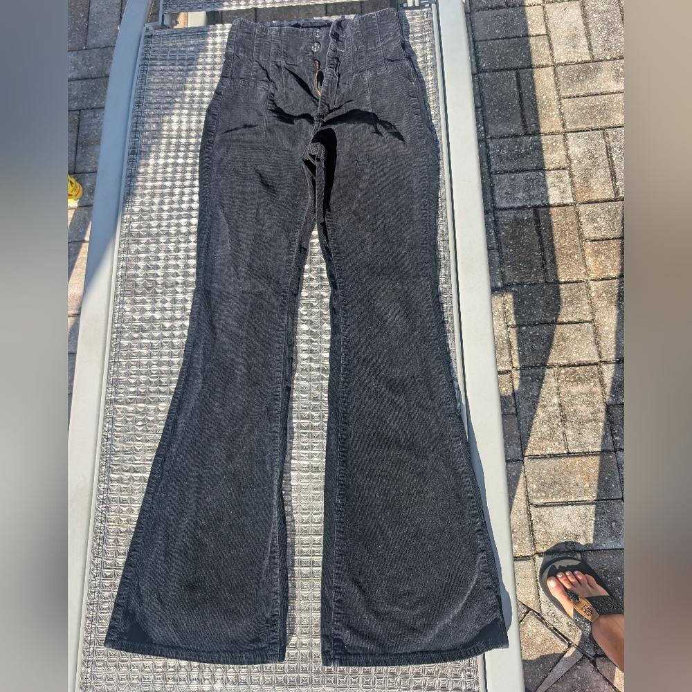 We The Free Black Flare Jeans
